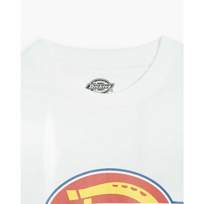 Tricou cu Mânecă Scurtă Dickies Icon Logo Alb Unisex
