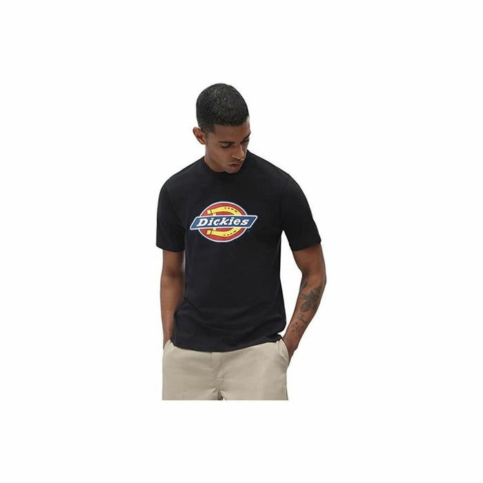 Tricou cu Mânecă Scurtă Dickies Icon Logo Negru Bărbați