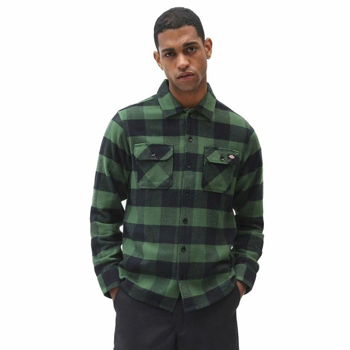 Tricou cu Mânecă Lungă Bărbați Dickies New Sacramento Verde