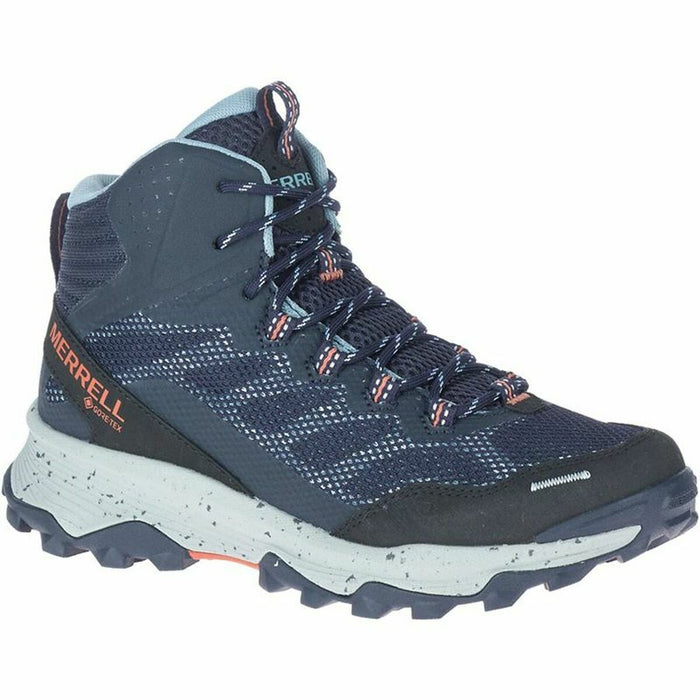 Pantofi sport pentru femei Merrell Speed Strike Mid Albastru