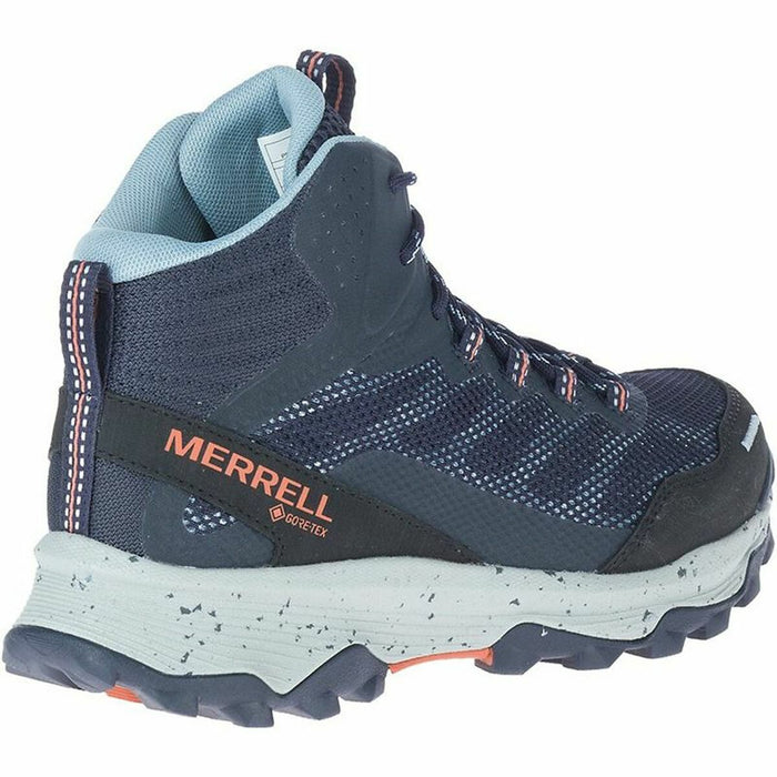 Pantofi sport pentru femei Merrell Speed Strike Mid Albastru