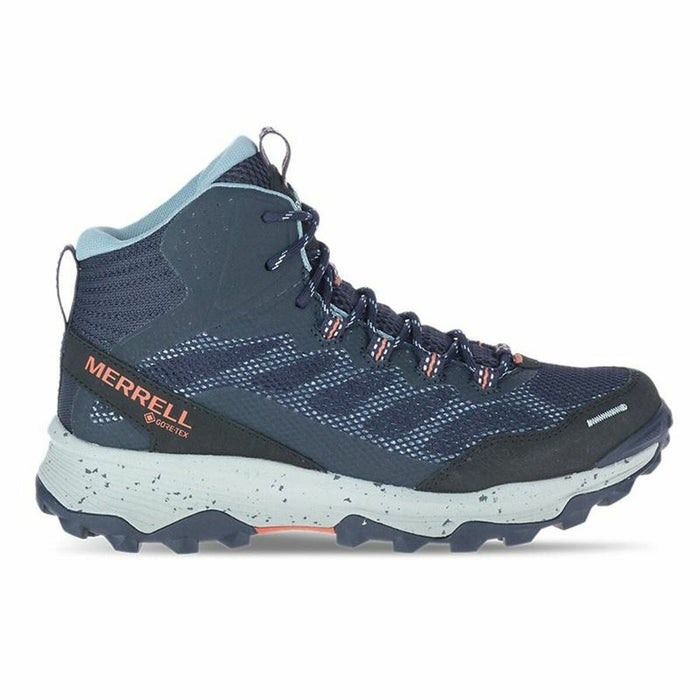 Pantofi sport pentru femei Merrell Speed Strike Mid Albastru