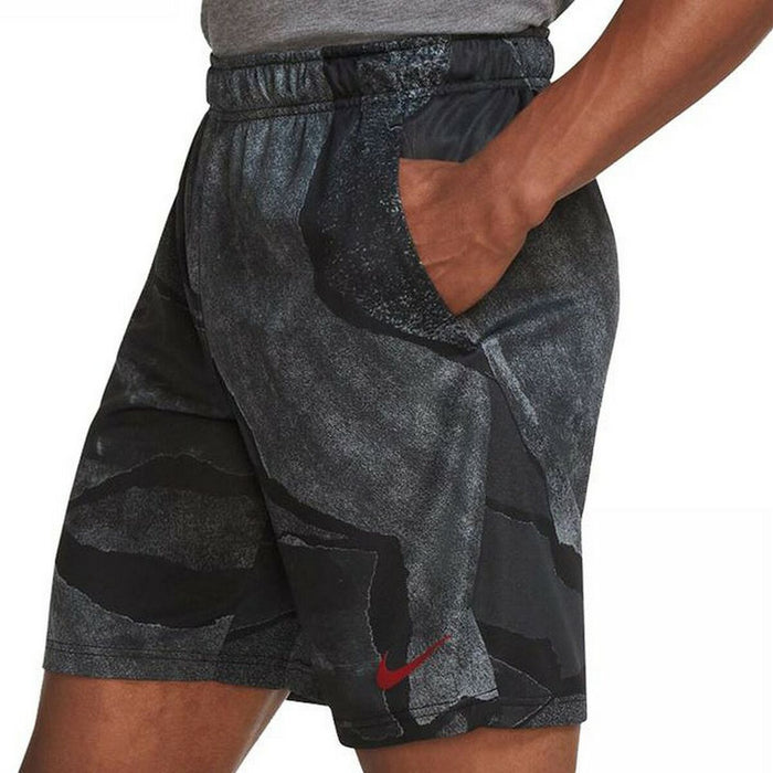 Pantaloni Scurți Sport pentru Bărbați Nike Dri-FIT Gri închis Bărbați Negru
