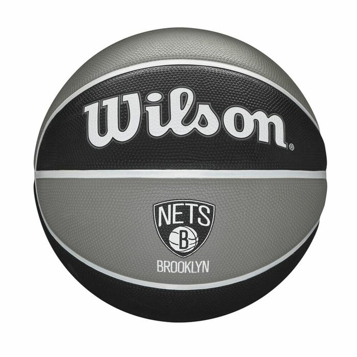 Minge de Baschet Wilson Nba Team Tribute Brooklyn Nets Negru Cauciuc Mărime unică 7