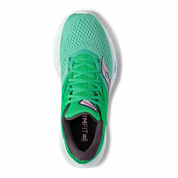 Încălțăminte de Running pentru Adulți Saucony Saucony Ride 16 Verde Femeie