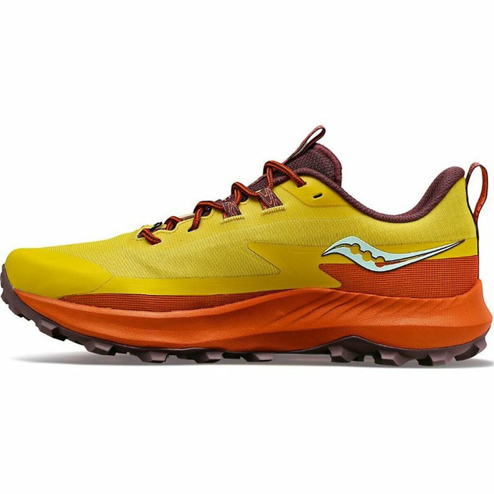 Încălțăminte de Running pentru Adulți Saucony Saucony Peregrine 13 Galben Femeie Portocaliu