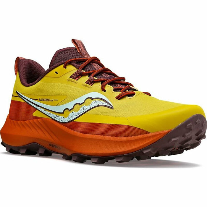 Încălțăminte de Running pentru Adulți Saucony Saucony Peregrine 13 Galben Femeie Portocaliu
