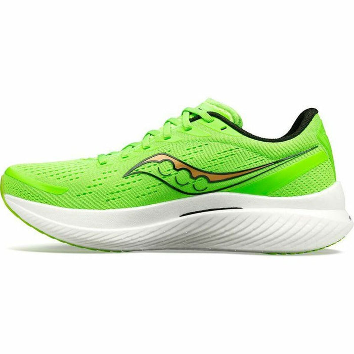 Încălțăminte de Running pentru Adulți Saucony Endorphin Speed 3 Verde lămâie Bărbați