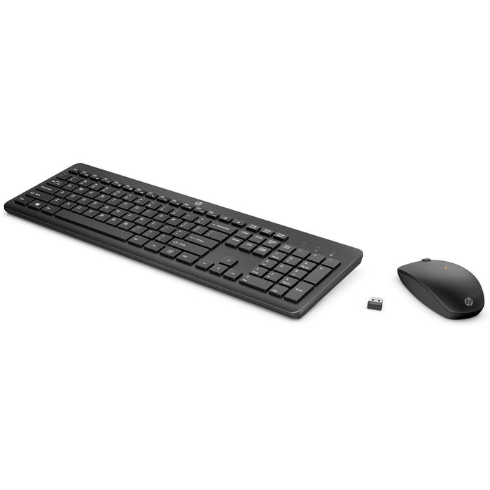 Tastatură și Mouse HP 18H24AA#ABE Negru Qwerty Spaniolă