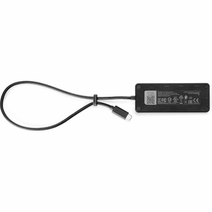 Hub USB Hewlett Packard Concentrador de viaje HP USB-C G2 Negru