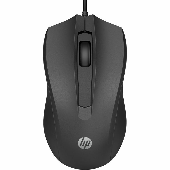 Mouse HP Ratón con cable HP 100 Negru