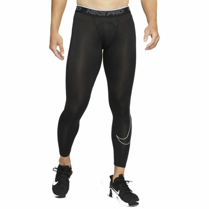 Colanți sport pentru bărbați NP DF TIGHT  Nike  DD1913 010  Negru