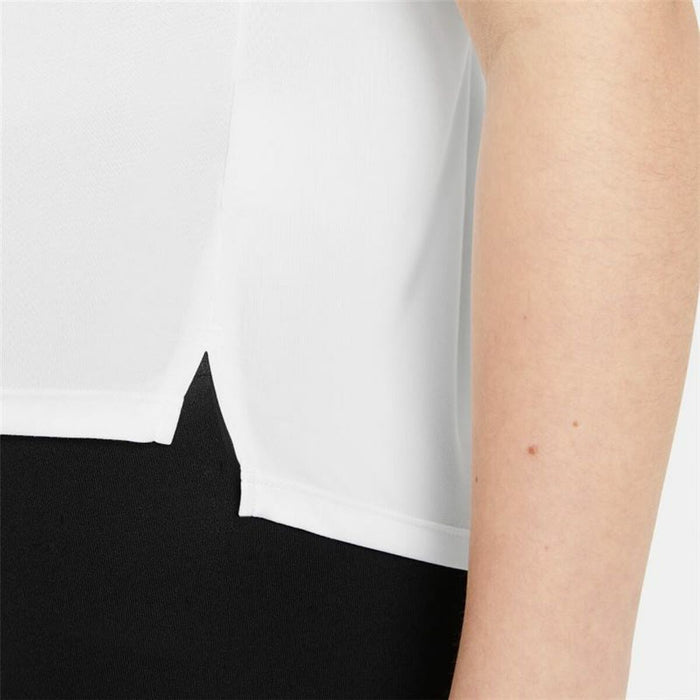 Tricou cu Mânecă Scurtă pentru Copii Nike Dri-FIT One Alb