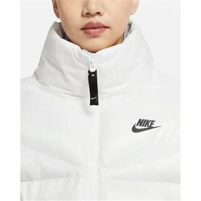Jachetă Sport de Damă Nike Therma-FIT City Series Alb