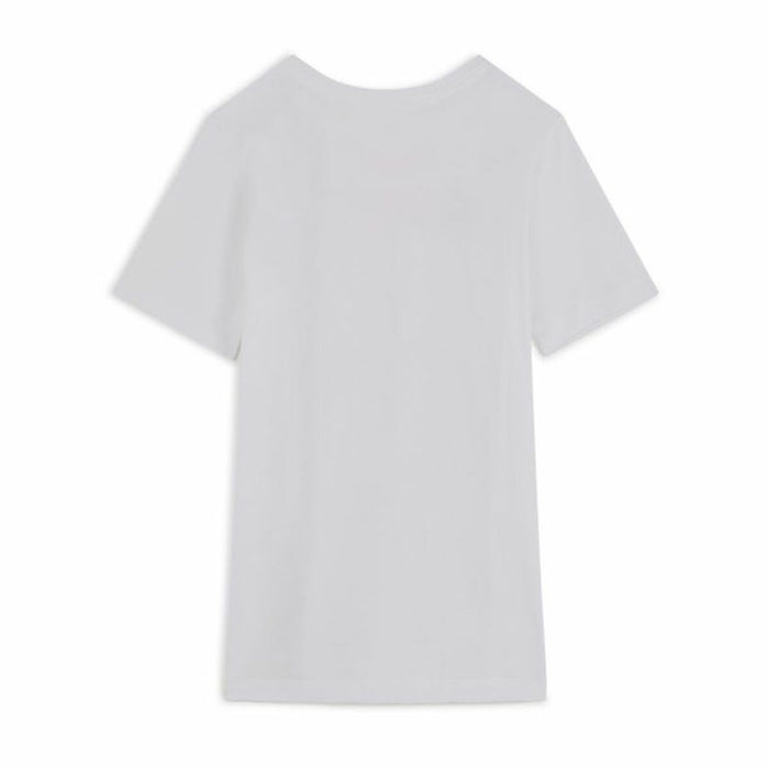 Tricou cu Mânecă Scurtă pentru Copii Nike PSG Swoosh Club Alb