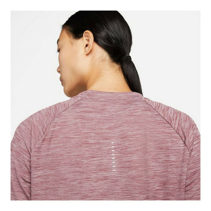 Tricou cu Mânecă Lungă de Damă Nike Pacer Somon