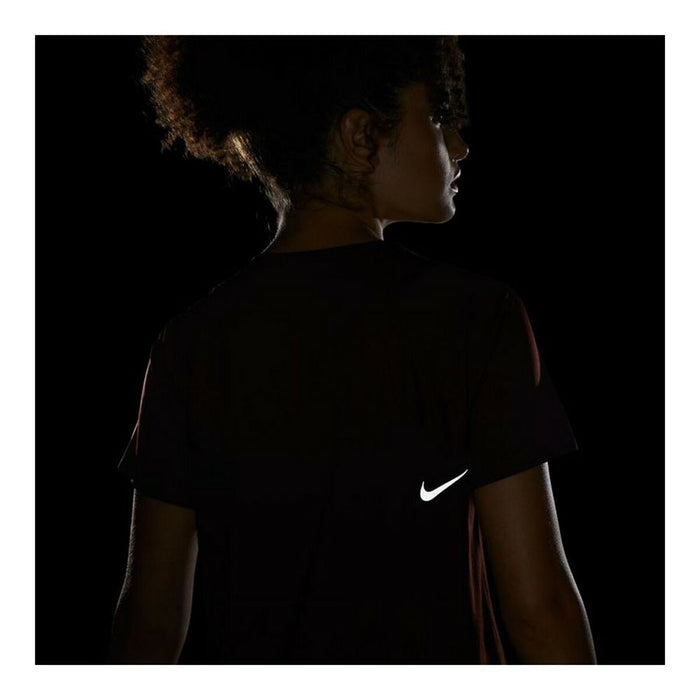 Tricou Sport cu Mânecă Scurtă Nike Dri-FIT Race W Maro