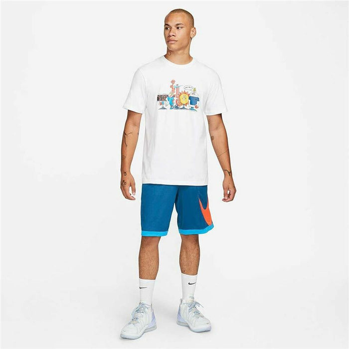 Pantaloni Scurți de Baschet pentru Bărbați Nike Dri-Fit Albastru