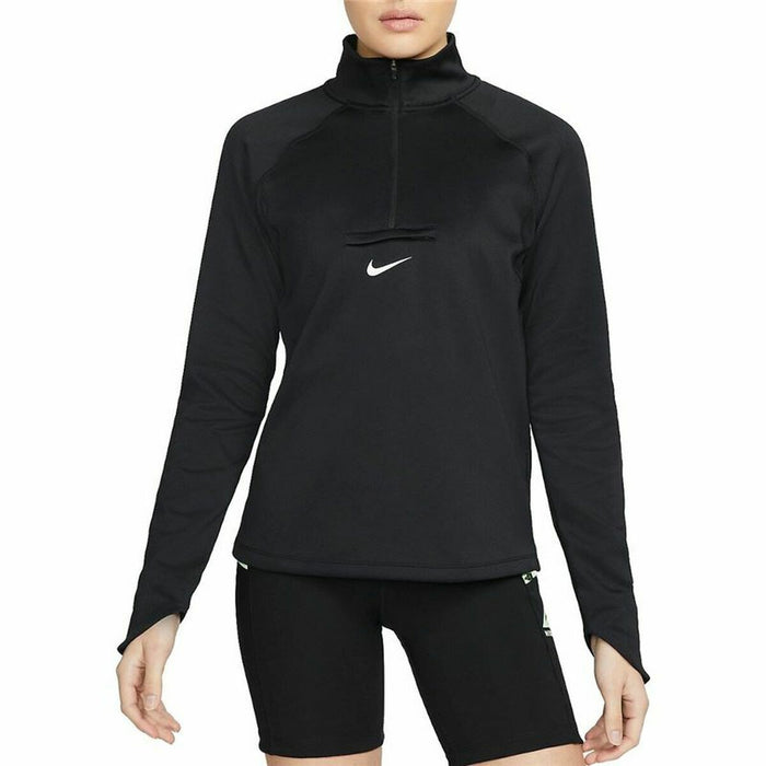 Cămașă cu Mânecă Lungă Femei Nike Dri-FIT Element Running Negru