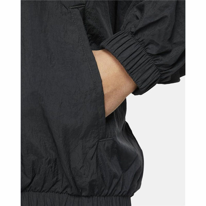 Jachetă Rezistentă la Vânt Nike Sportswear Essential Windrunner Femeie Negru