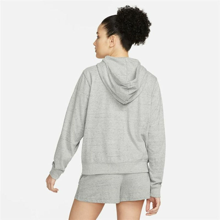 Jachetă Sport de Damă Nike Sportswear Gym Vintage Gri