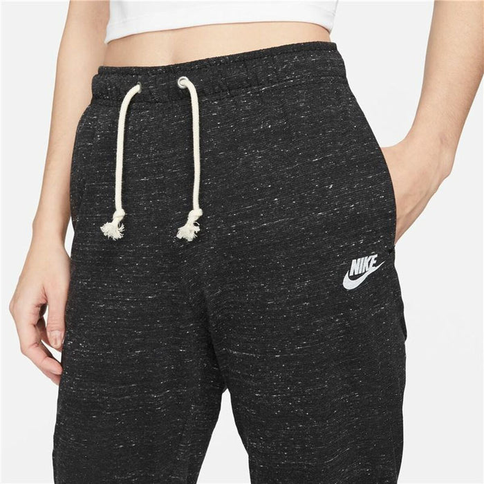 Pantaloni lungi de sport Nike Sportswear Gym Vintage Negru Femeie
