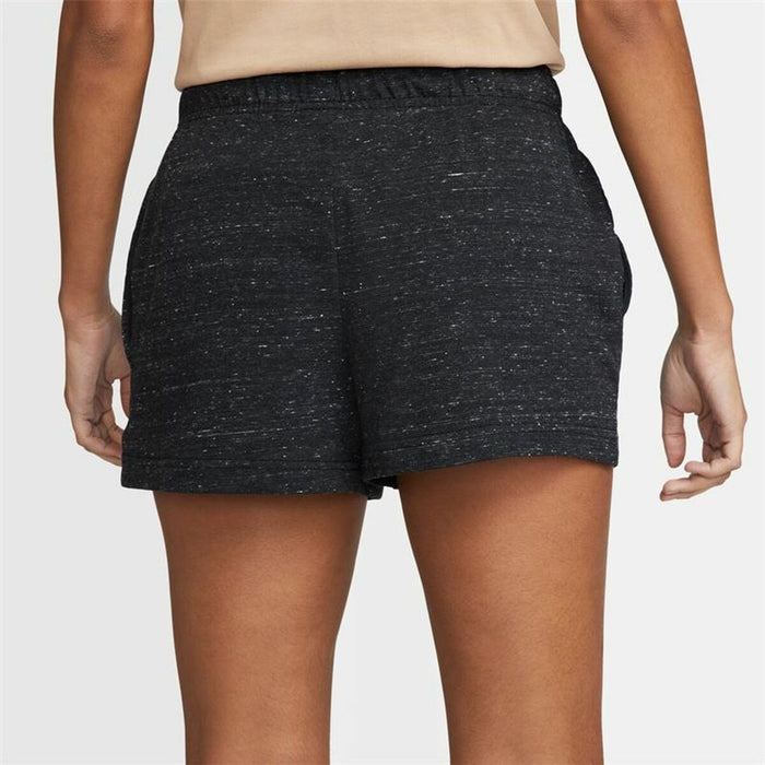 Pantaloni Scurți Sport pentru Damă Nike Sportswear Gym Vintage Negru