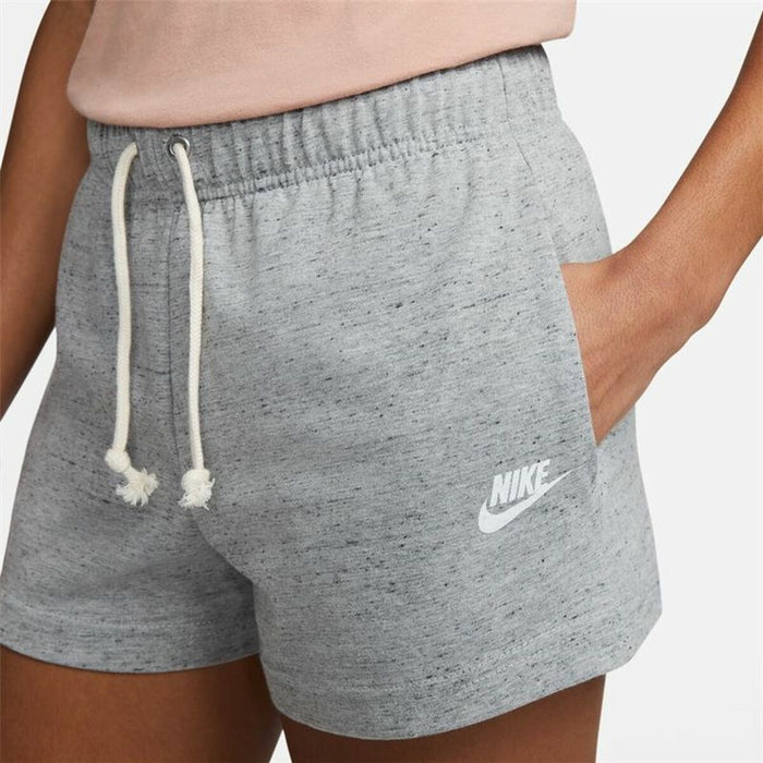 Pantaloni Scurți Sport pentru Damă Nike Sportswear Gym Vintage Gri