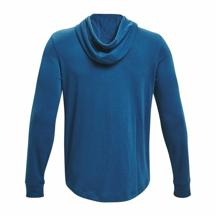 Hanorac cu Glugă Bărbați Under Armour Rival Terry Albastru