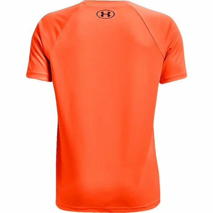 Tricou cu Mânecă Scurtă Copii Under Armour Portocaliu