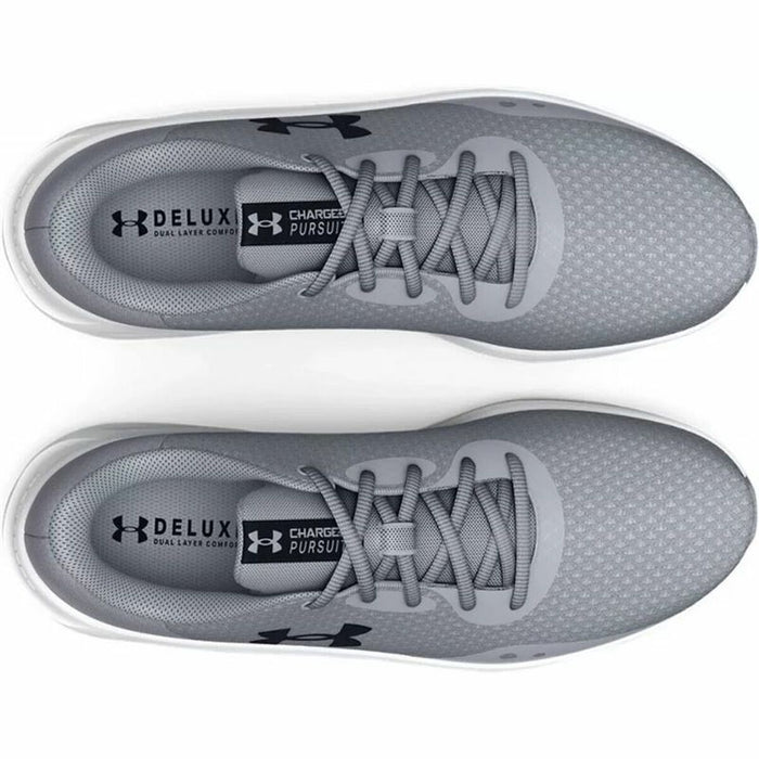 Încălțăminte de Running pentru Adulți Under Armour Charged Pursuit 3 Gri Bărbați