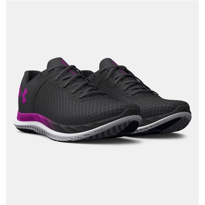 Încălțăminte de Running pentru Adulți Under Armour Charged Breeze Negru