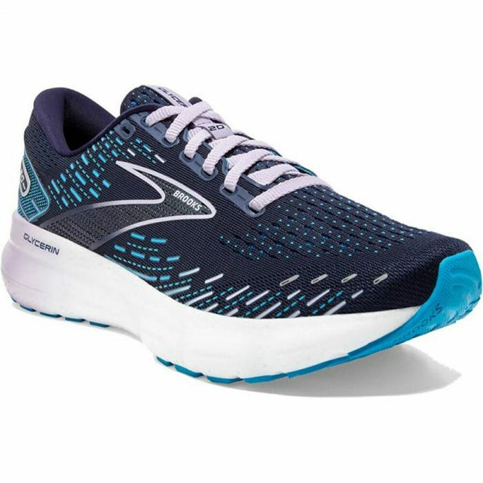 Încălțăminte de Running pentru Adulți Brooks Glycerin 20 Albastru Femeie