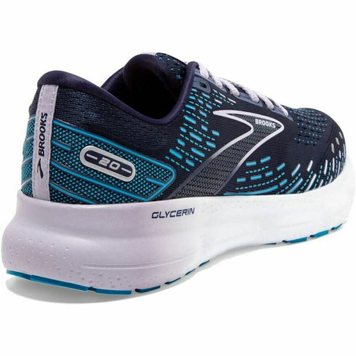 Încălțăminte de Running pentru Adulți Brooks Glycerin 20 Albastru Femeie