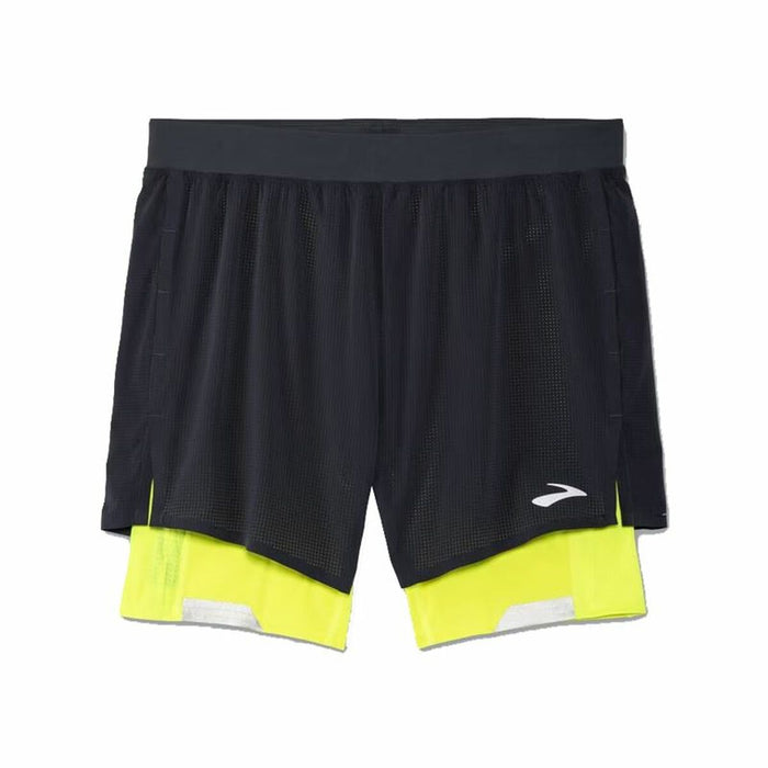 Pantaloni Scurți Sport pentru Bărbați Brooks Stadium Negru