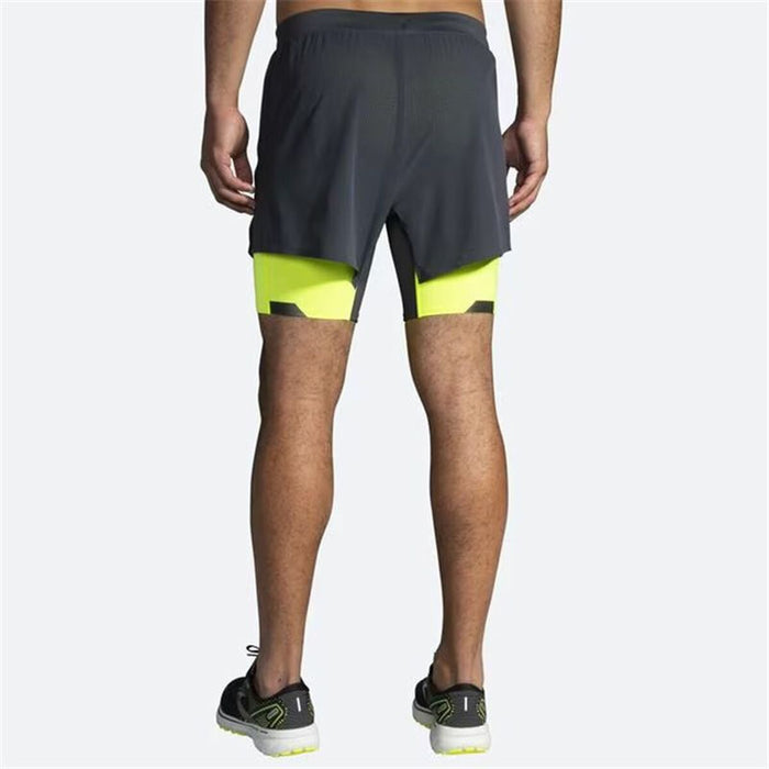 Pantaloni Scurți Sport pentru Bărbați Brooks Stadium Negru