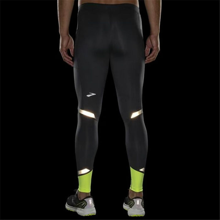 Colanți sport pentru bărbați Brooks Running Source Negru
