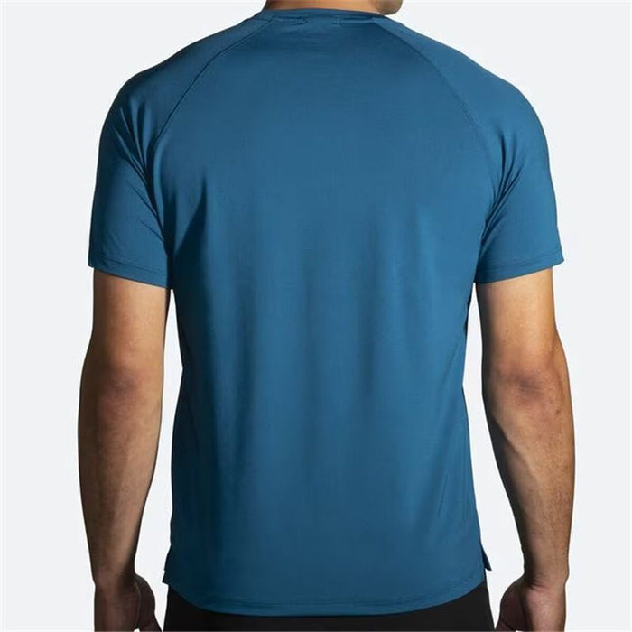 Tricou cu Mânecă Scurtă Bărbați Brooks Atmosphere  2.0 Cyan