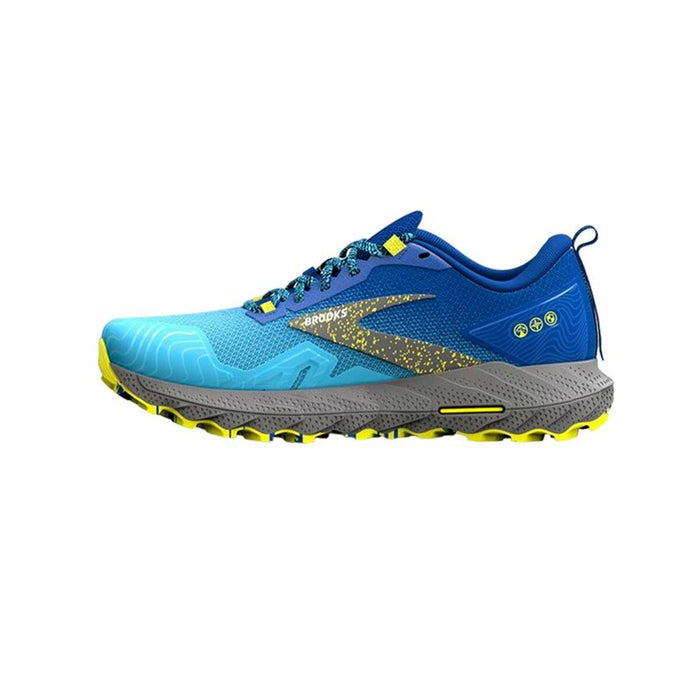 Încălțăminte de Running pentru Adulți Brooks Cascadia 17 Munte Bărbați Albastru deschis