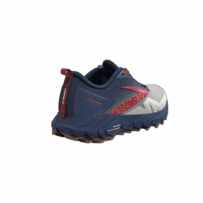 Pantofi sport pentru femei Trail Brooks Cascadia 17 Albastru Alb