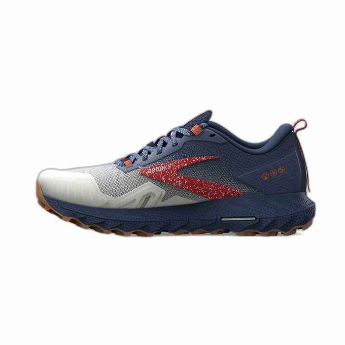 Pantofi sport pentru femei Trail Brooks Cascadia 17 Albastru Alb