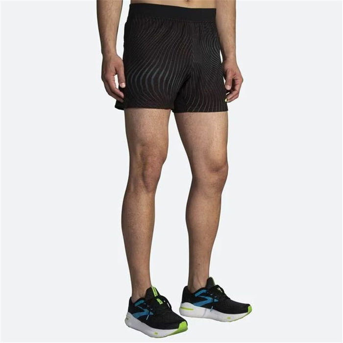Pantaloni Scurți Sport pentru Bărbați Brooks Sherpa 5" Negru