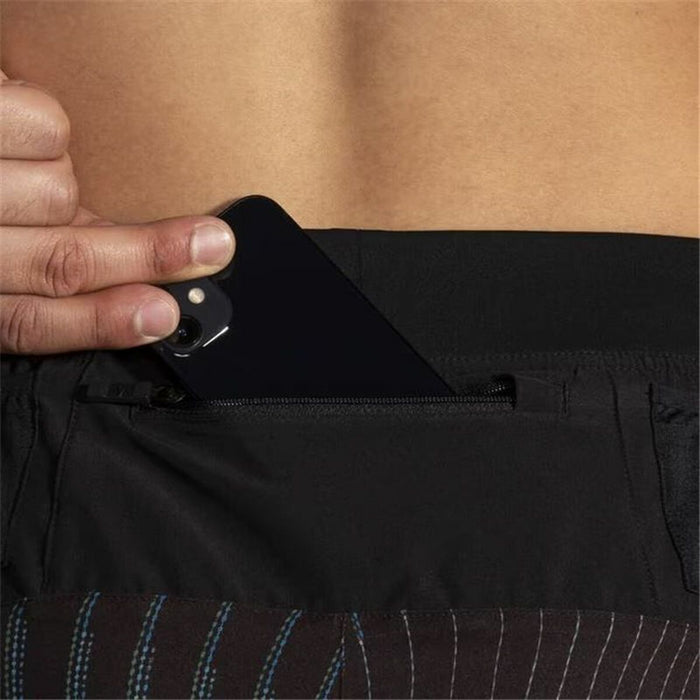 Pantaloni Scurți Sport pentru Bărbați Brooks Sherpa 5" Negru