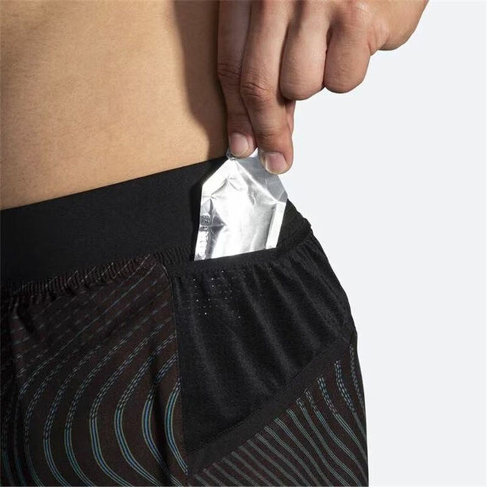 Pantaloni Scurți Sport pentru Bărbați Brooks Sherpa 5" Negru