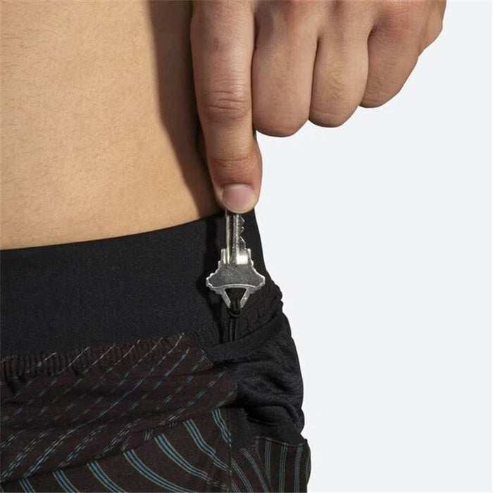 Pantaloni Scurți Sport pentru Bărbați Brooks Sherpa 5" Negru