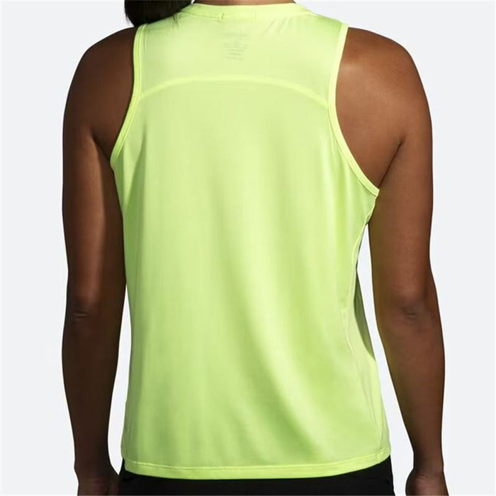 Tricou de Damă fără Mâneci Brooks Sprint Free 2.0 Galben