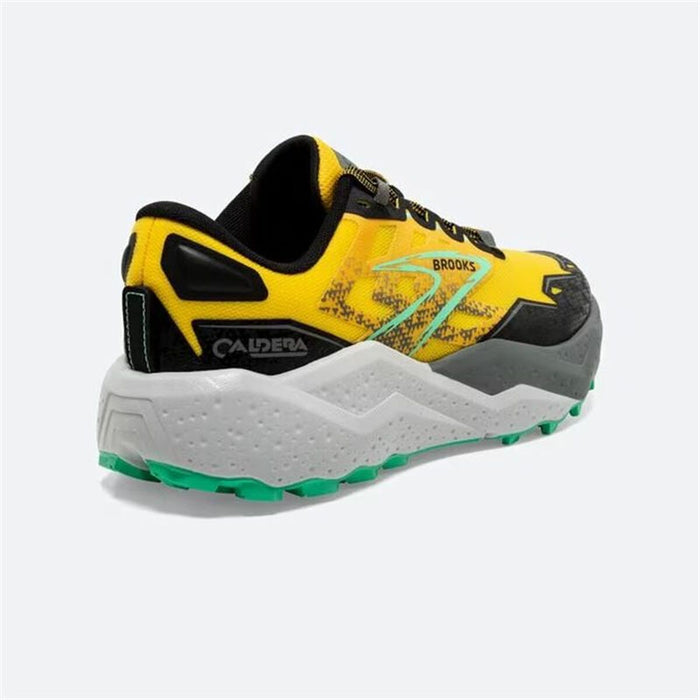 Încălțăminte de Running pentru Adulți Brooks Caldera 7 Galben Negru