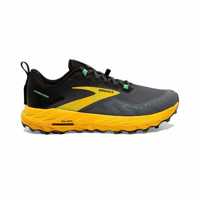 Încălțăminte de Running pentru Adulți Brooks Cascadia 17 Galben Negru