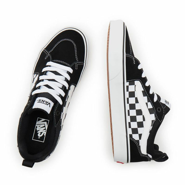 Adidași Casual Bărbați Vans Filmore Checkerboard  Negru