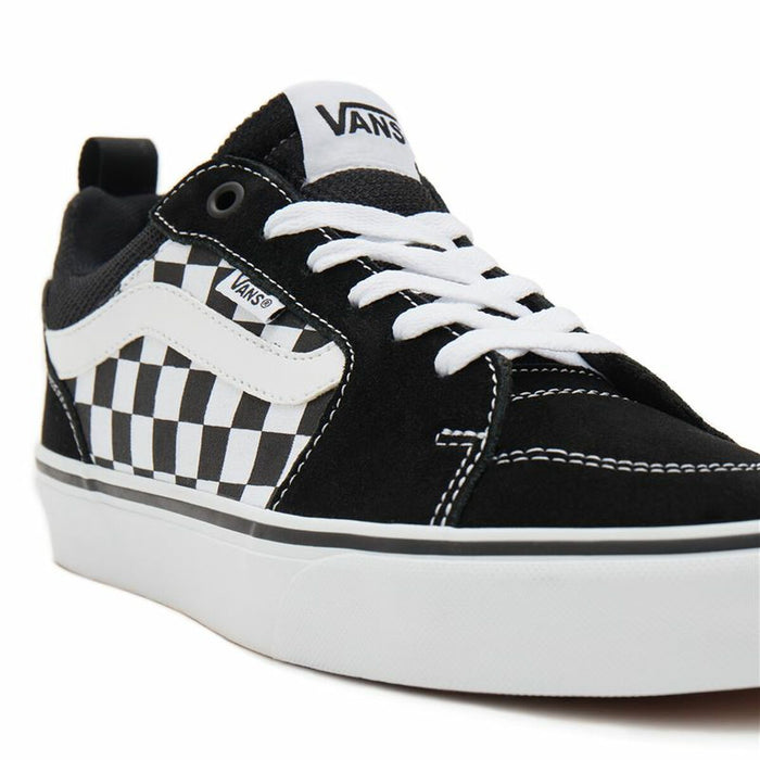 Adidași Casual Bărbați Vans Filmore Checkerboard  Negru